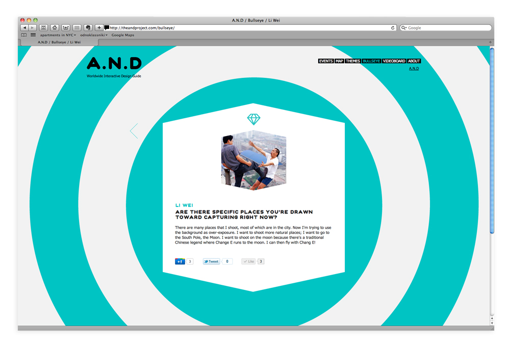 03 A.N.D / Worldwide Interactive Design Guide / NYC, London, Tokyo, Melbourne