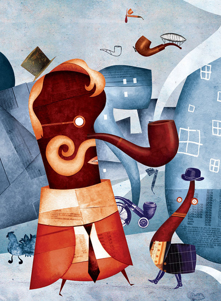 2160 Daniel Bueno, illustrator, graphic and comics artist