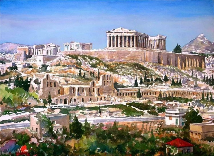 Pantelis Zografos Paintings 422934 750x547 Pantelis Zografos Paintings