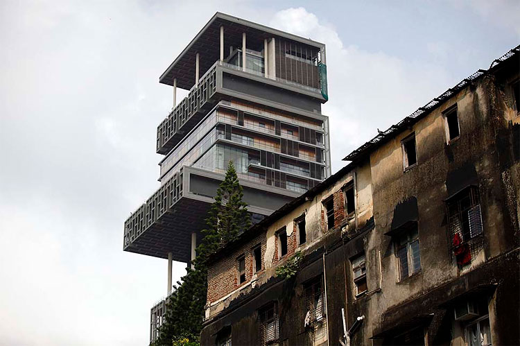 Most Expensive Home in the World has 27 Floors, Ocean and Slum Views 544 Most Expensive Home in the World has 27 Floors, Ocean and Slum Views