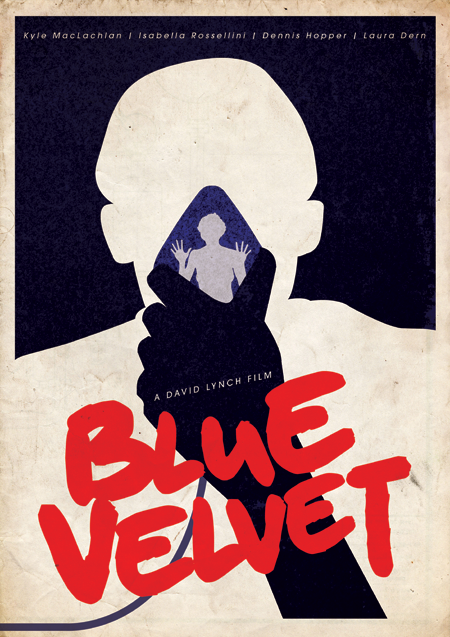 Bluer Velvet Blue Velvet Print by (@needledesign)