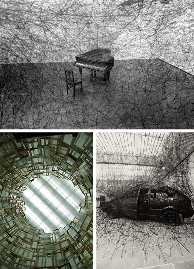 ChiharuShiota collabcubed Chiharu Shiota