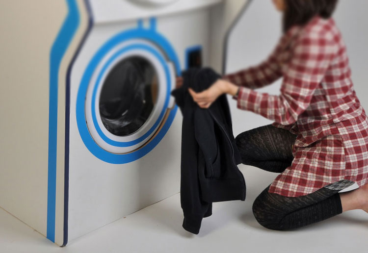 DYT washing machine arcade Design   Washing machine by Lee Wei Chen