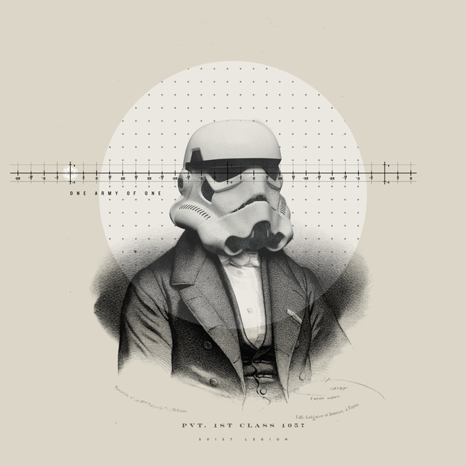 Nick Agin stormtrooper old time star wars