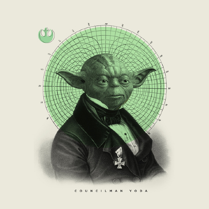 Nick Agin yoda old time star wars