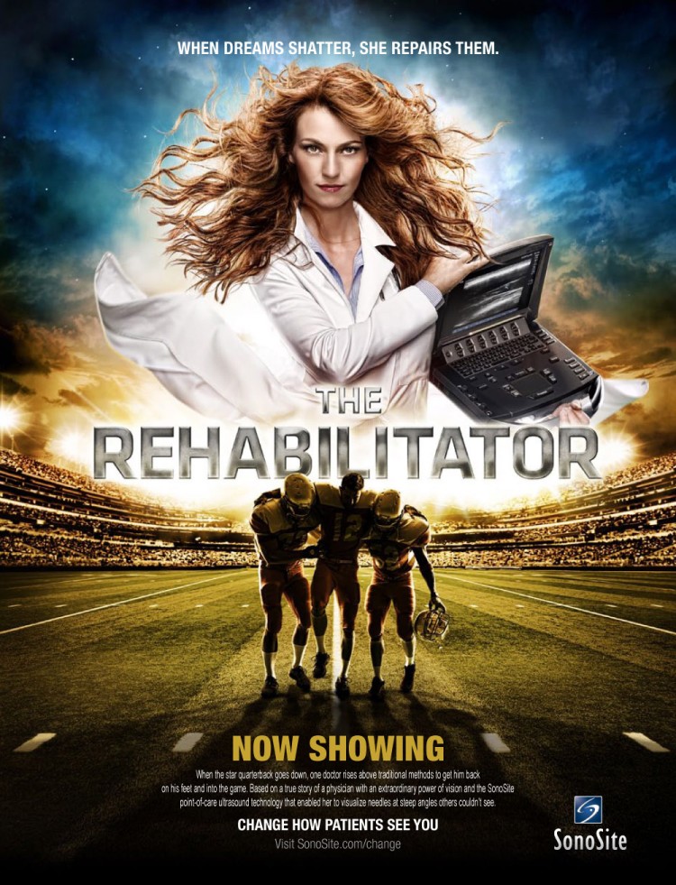 REHAB old 750x981 Sonosite Movie Poster Style Ads: Tim Tadder & Mike Campau