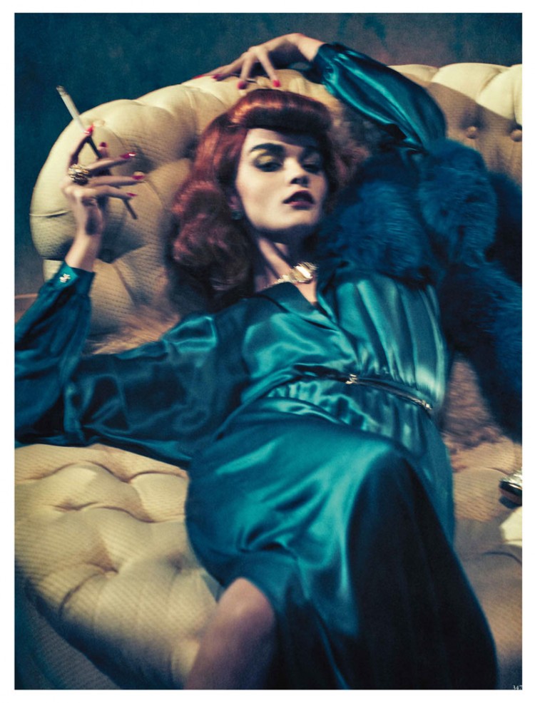 crystal renn5 750x986 Crystal Renn for Vogue Germany October 2011