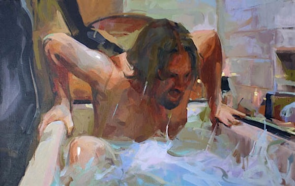 joe forkans lebowski cycle 02 Joe Forkan’s The Big Lebowski Cycle   Oilpaintings