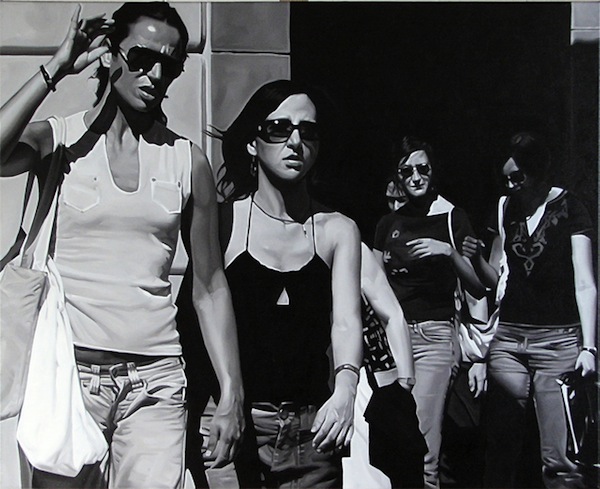 Hyperrealistic b/w Oilpaintings by Matteo Mezzetta matteo mezzetta 03 Hyperrealistic b/w Oilpaintings by Matteo Mezzetta