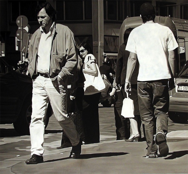 Hyperrealistic b/w Oilpaintings by Matteo Mezzetta matteo mezzetta 04 Hyperrealistic b/w Oilpaintings by Matteo Mezzetta