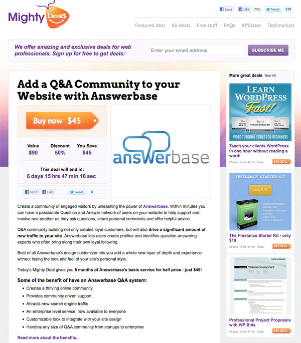 md15 Add a Q&A Community to your Website with Answerbase