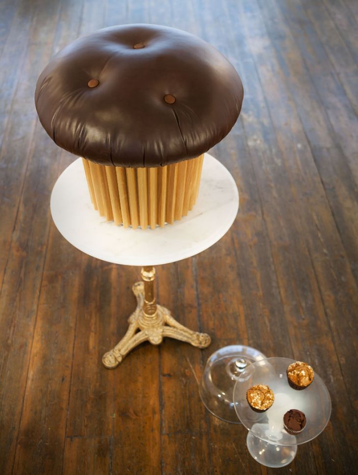 muffin pouffe2 pic on Design You Trust muffin pouffe2 Muffin Pouffe by Matteo Bianchi
