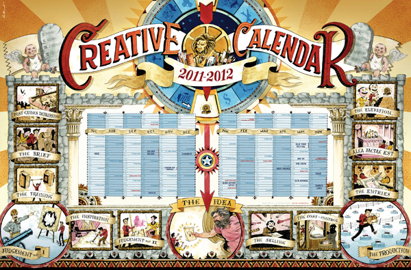 Creative Calendar by Leo Burnett France small Creative Calendar by Leo Burnett France