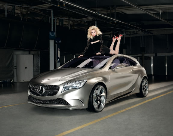 El Concept A Class de Mercedes Benz en Cibeles Fashion Week trecool mercedez benz concept clase a El Concept A Class de Mercedes Benz en Cibeles Fashion Week