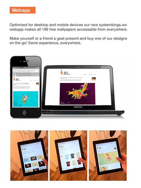 webapp Time Space Everything | Systemkings 2011