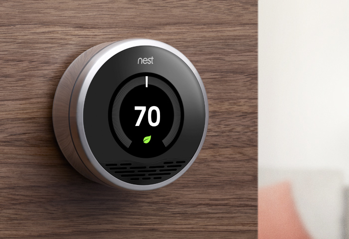 01 nest thermostat Nest, a Beautiful Learning Thermostat