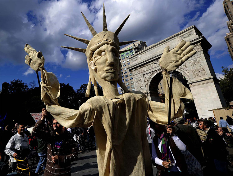 Occupy Protesters Creative Impact Against the System 1155 Occupy Protesters Creative Impact Against the System