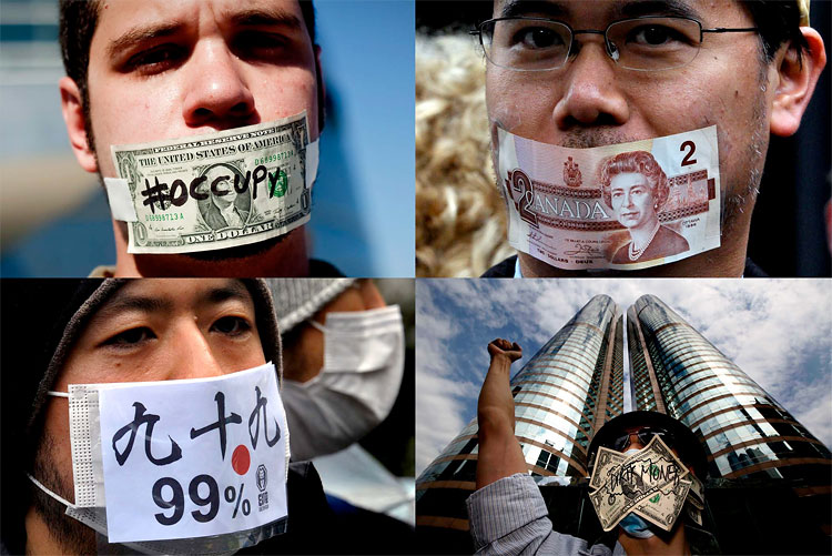 Occupy Protesters Creative Impact Against the System 2415 Occupy Protesters Creative Impact Against the System