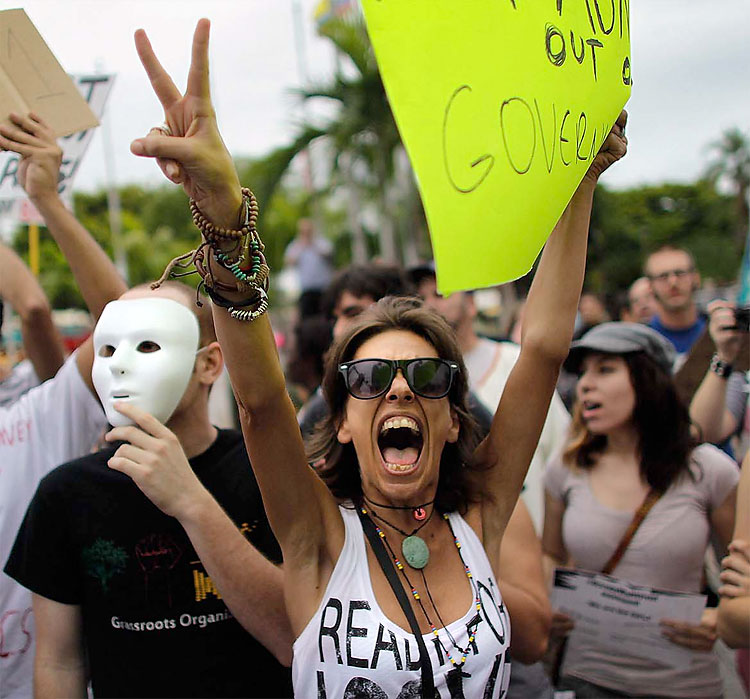 Occupy Protesters Creative Impact Against the System 303 Occupy Protesters Creative Impact Against the System
