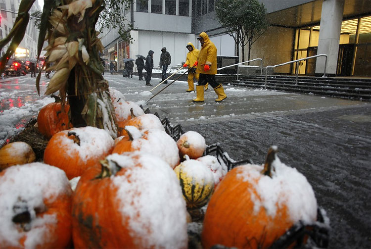 Rare October Storm Dumps 15 Inches of Snow on East Coast 3119 Rare October Storm Dumps 15 Inches of Snow on East Coast