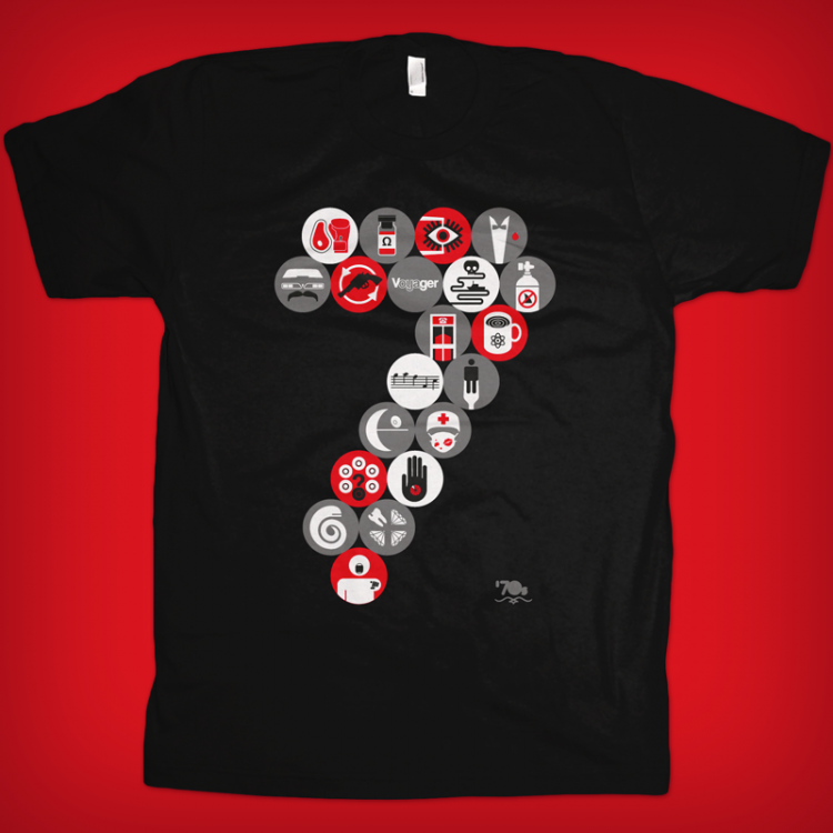 70sSelection black tee hires 750x750 A Filmography Tshirt for the 1970s