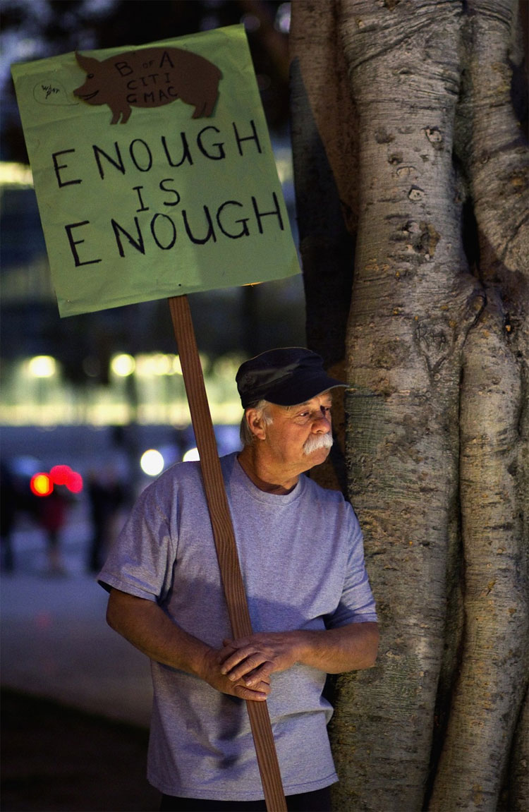 Occupy Protesters Creative Impact Against the System 734 Occupy Protesters Creative Impact Against the System