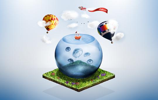 Create a Fantasy Miniature World in Photoshop 15 Fresh Photoshop Tutorials for Designer | machoarts