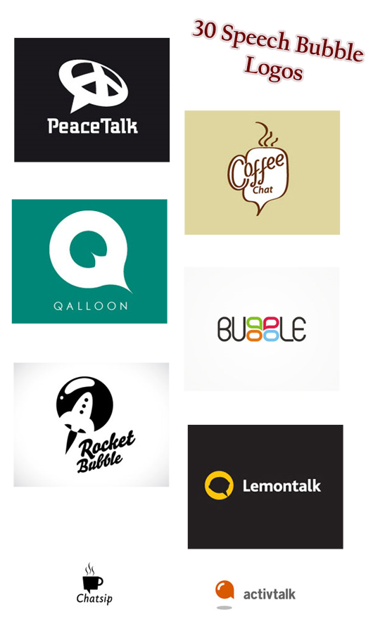 Talk Bubble Logos