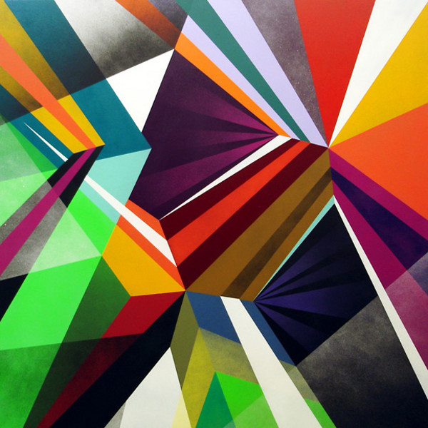 Matt Moore Crystals and Lazers 3 pic on Design You Trust Matt Moore Crystals and Lazers 3 10 Futuristic, Crystalline Creations of Faceted Design
