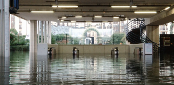 Paris Underwater Halles Paris flooded