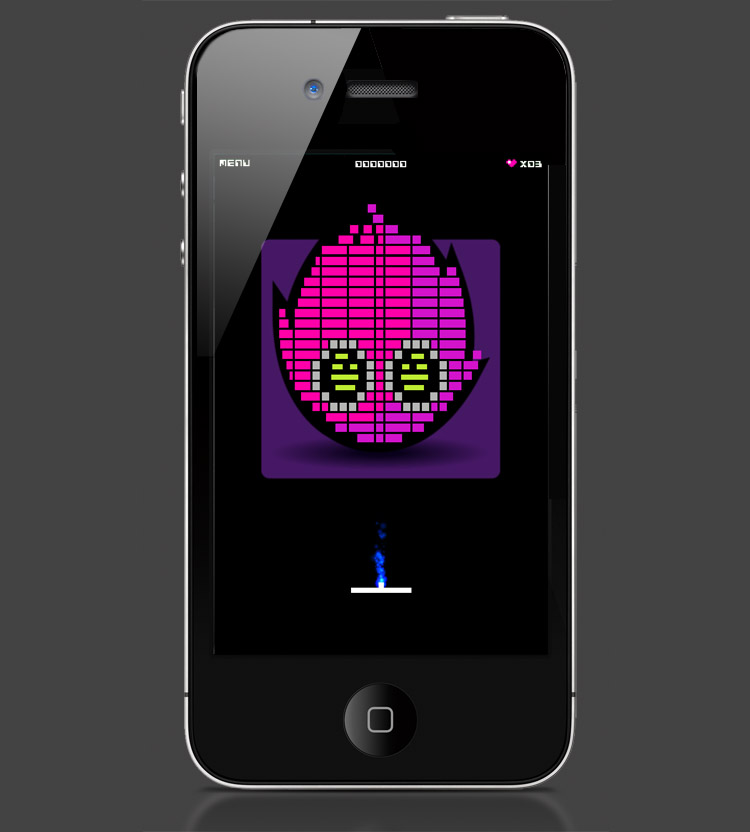 PixelBall iPhone Game 02 Awesome Designs In PixelBall iPhone Game
