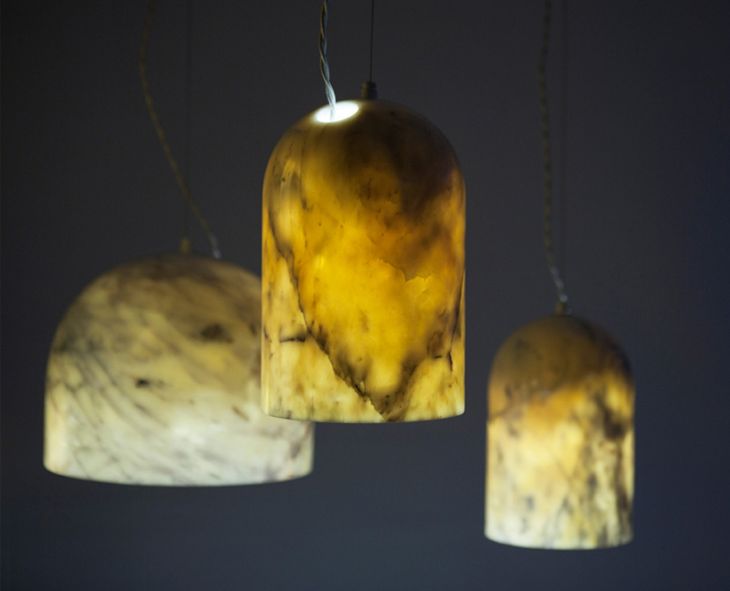 Quarry Lamps by Benjamin Hubert Quarry Lamps1 Quarry Lamps by Benjamin Hubert