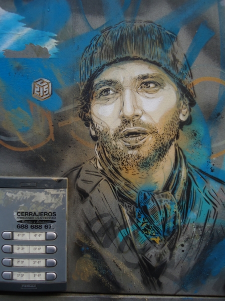 c215 barca 03 pic on Design You Trust c215 barca 03 Streetart: New C215 Stencils in Barcelona