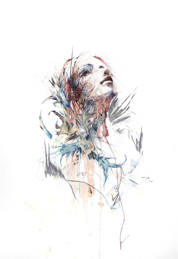 Portraits Dripping with Ink and Tea carnegriffiths02 Portraits Dripping with Ink and Tea