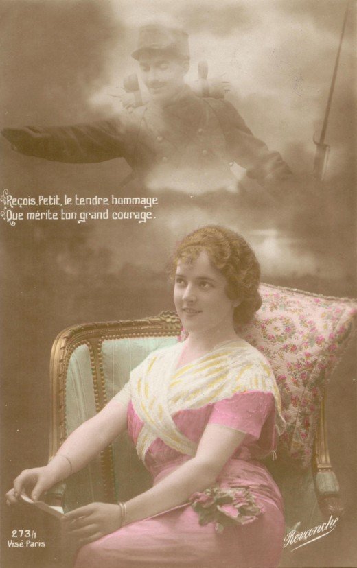 cartes postales premiere guerre mondiale 18 A amazing collection of French postcards from the World War I