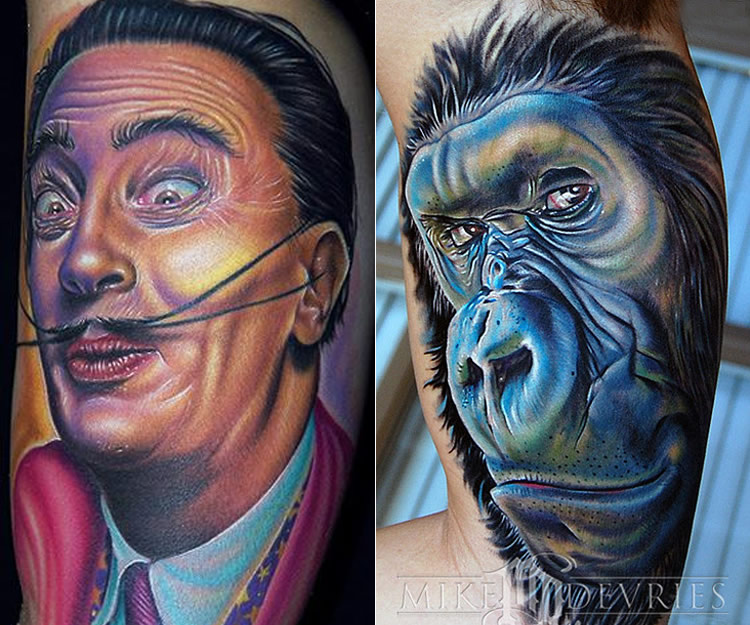Realistic Tattoos devries 02 Realistic Tattoos