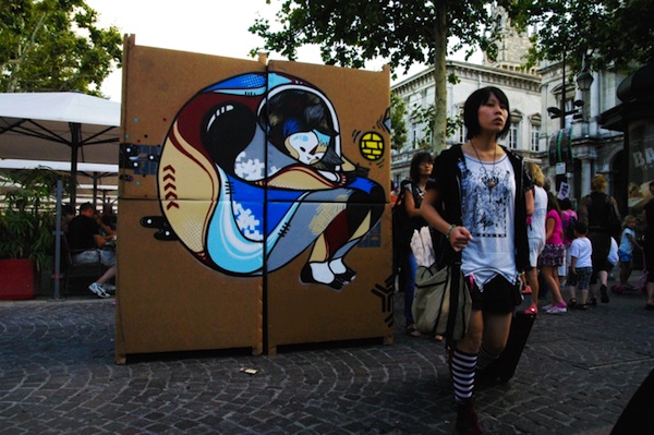 goddog streetart 03 Streetart by French Graffiti Artist GoddoG 