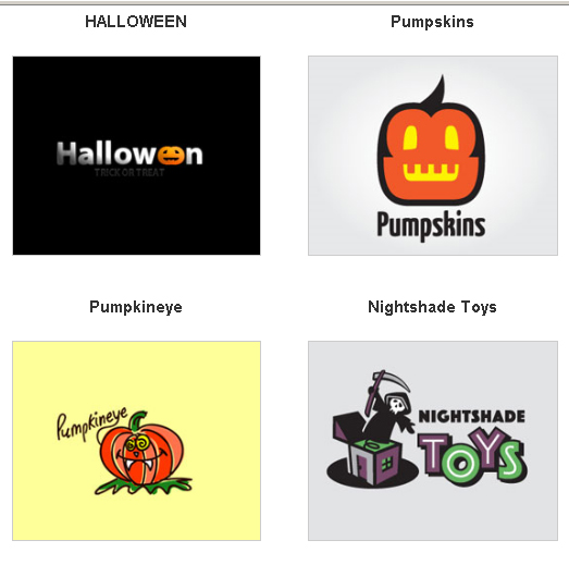 halloween 1 20 Spooky Logos Inspired by Halloween – Happy Holidays!