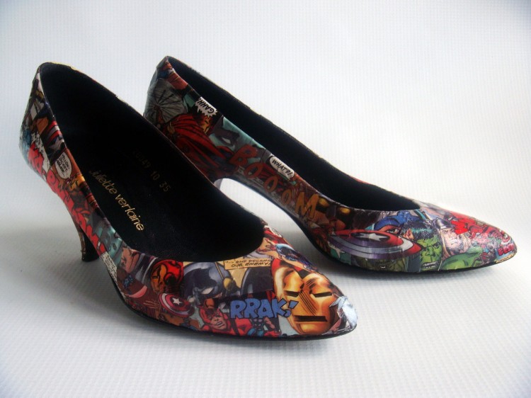 comic book heels