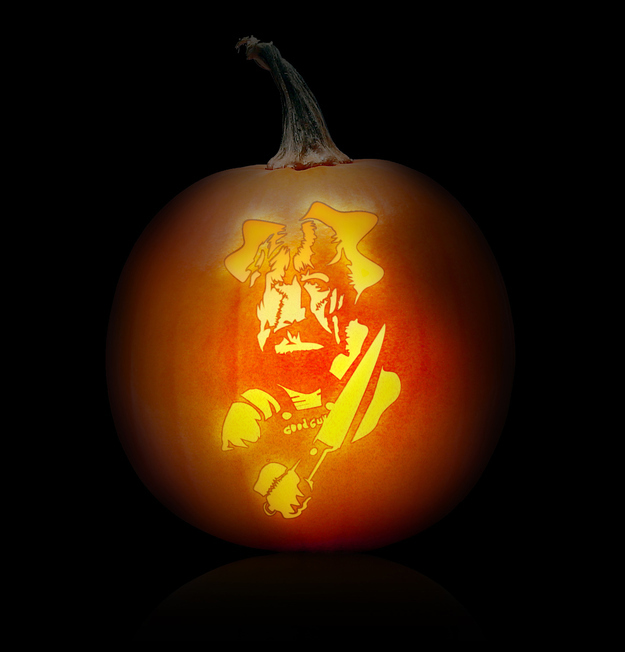 mash up pumpkins chucky norris mashup pumpkins