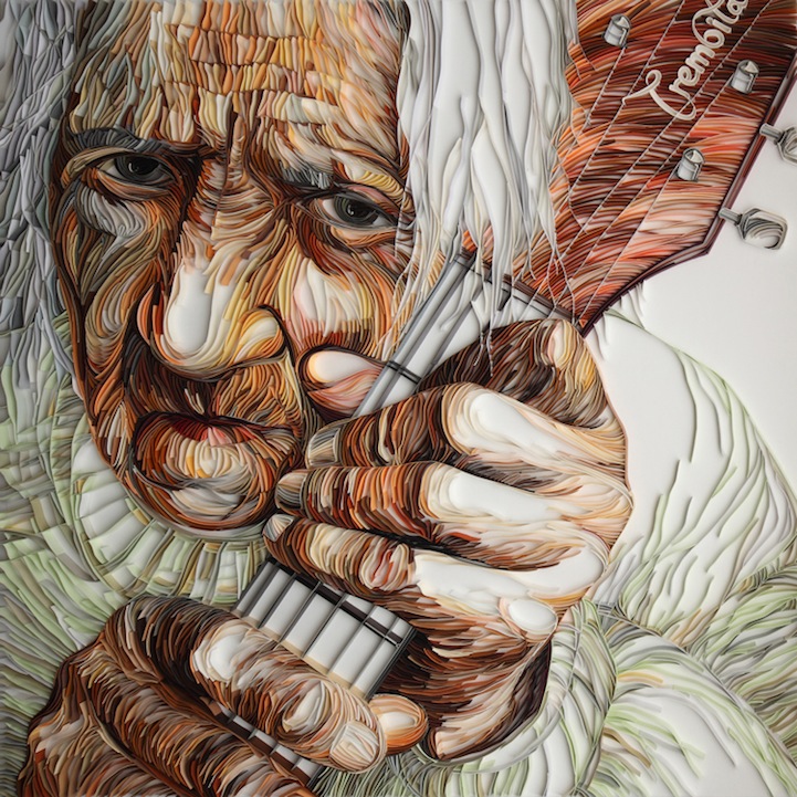  Powerful Paper Portrait of Babushka 