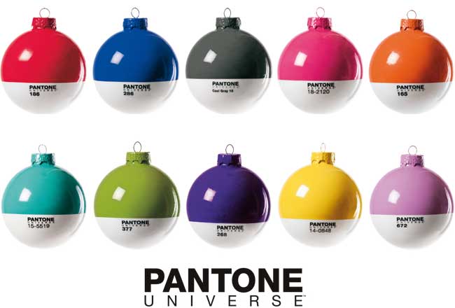 Pantone Christmas Ornaments pantone xmas ball Pantone Christmas Ornaments
