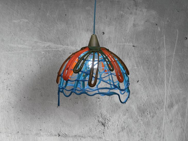 recycled plastic amorph lamp1 Recycled Plastic Amorph Lamp 