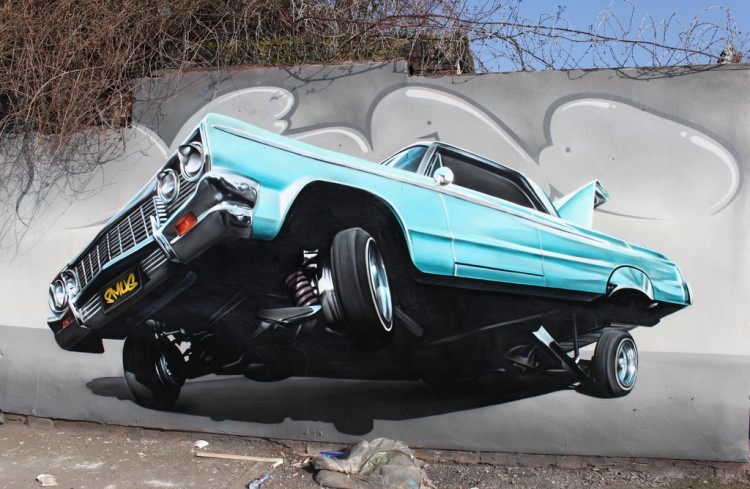 smug one 750x489 pic on Design You Trust smug one 750x489 Street art by Smug One !