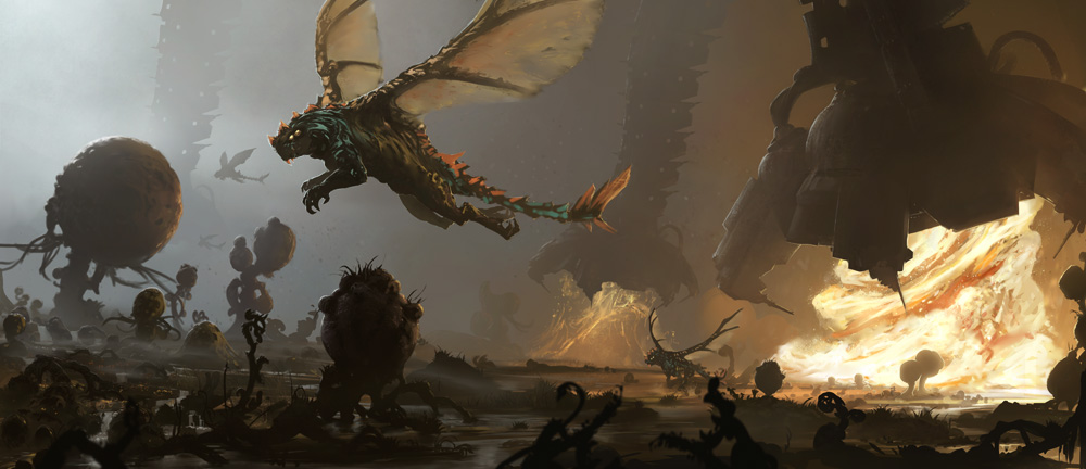 tl8b1 Fantasy illustrations by Toby Lewin