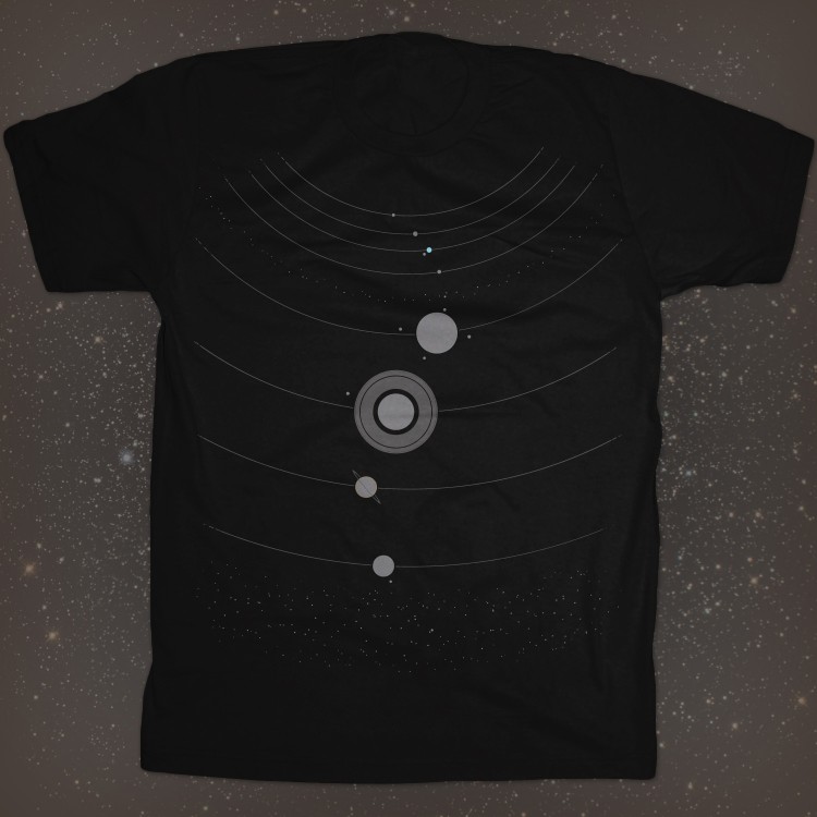 youAreSun tee hires 750x750 Your Head is The Center of the Solar System