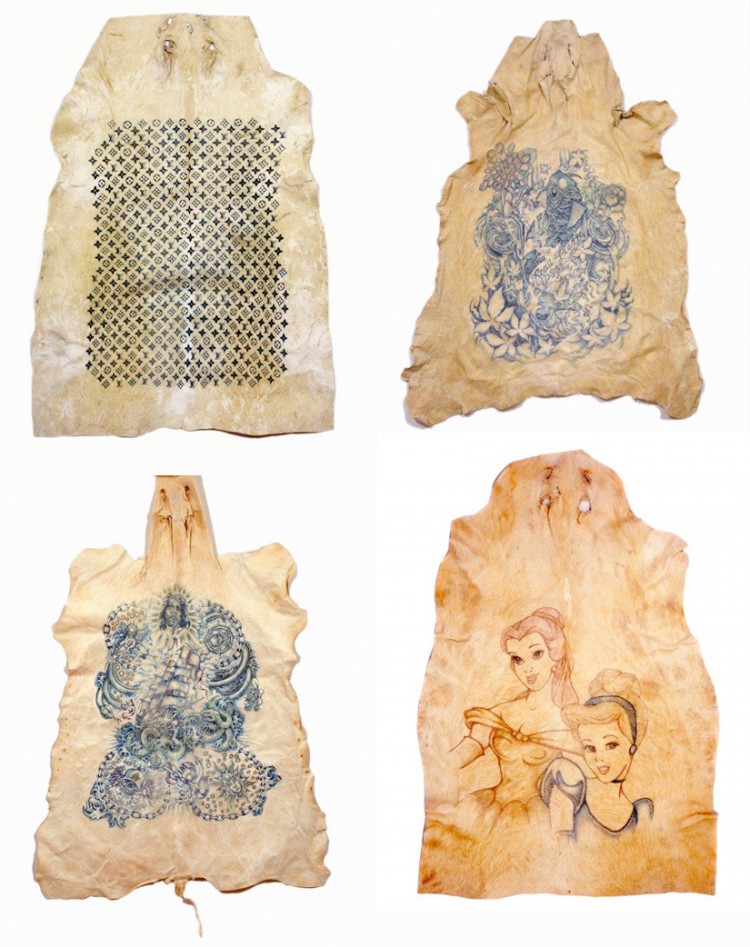 Wim Delvoye tattoos pigs and makes a defecating machine: for art 027 Wim 750x947 Wim Delvoye tattoos pigs and makes a defecating machine: for art