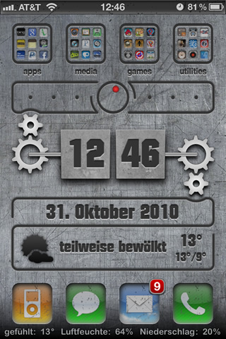 1.iphone 4 themes 50 Best iPhone 4 Themes Worth Checking Out