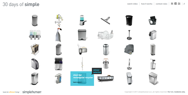 30 days of simple Online advertising, 8 website campaigns that deserve your attention