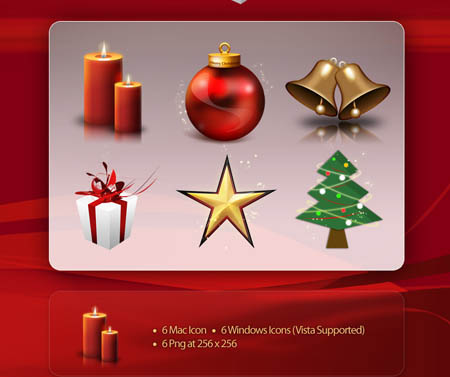4.free christmas icons 28 Beautiful and Free Christmas Icon Sets for Designers